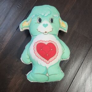 Vintage Care Bears Gentle Heart Lamb Pillow Doll